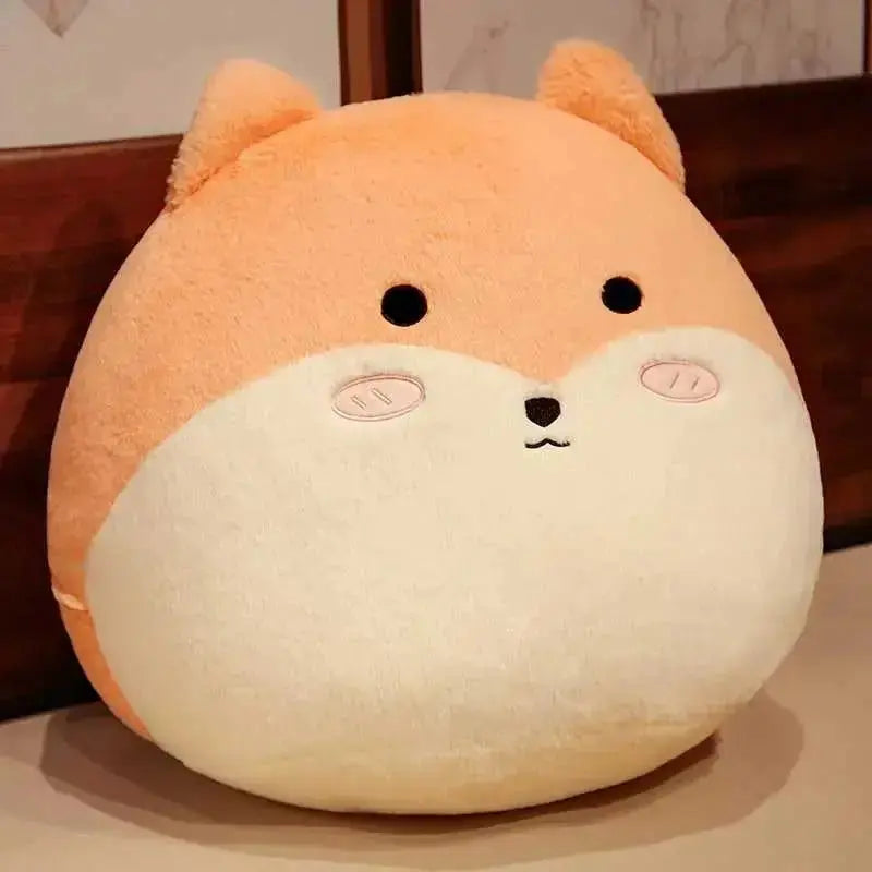 Fat Cat and Rabbit Plush Pillows - FloofChonk