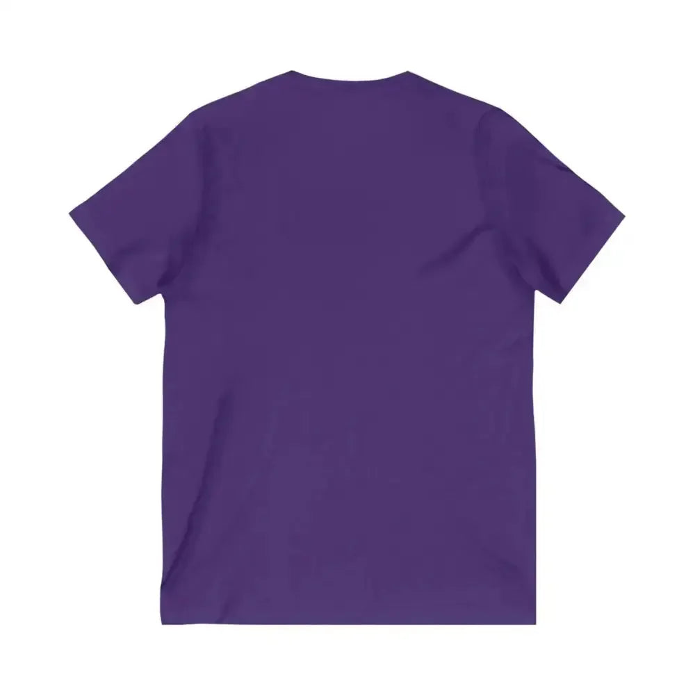 Funny Cat Lover V-Neck Tee - Unisex Jersey Short Sleeve Shirt - FloofChonk