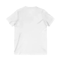 Funny Cat Lover V - Neck Tee - Unisex Jersey Short Sleeve Shirt - FloofChonk
