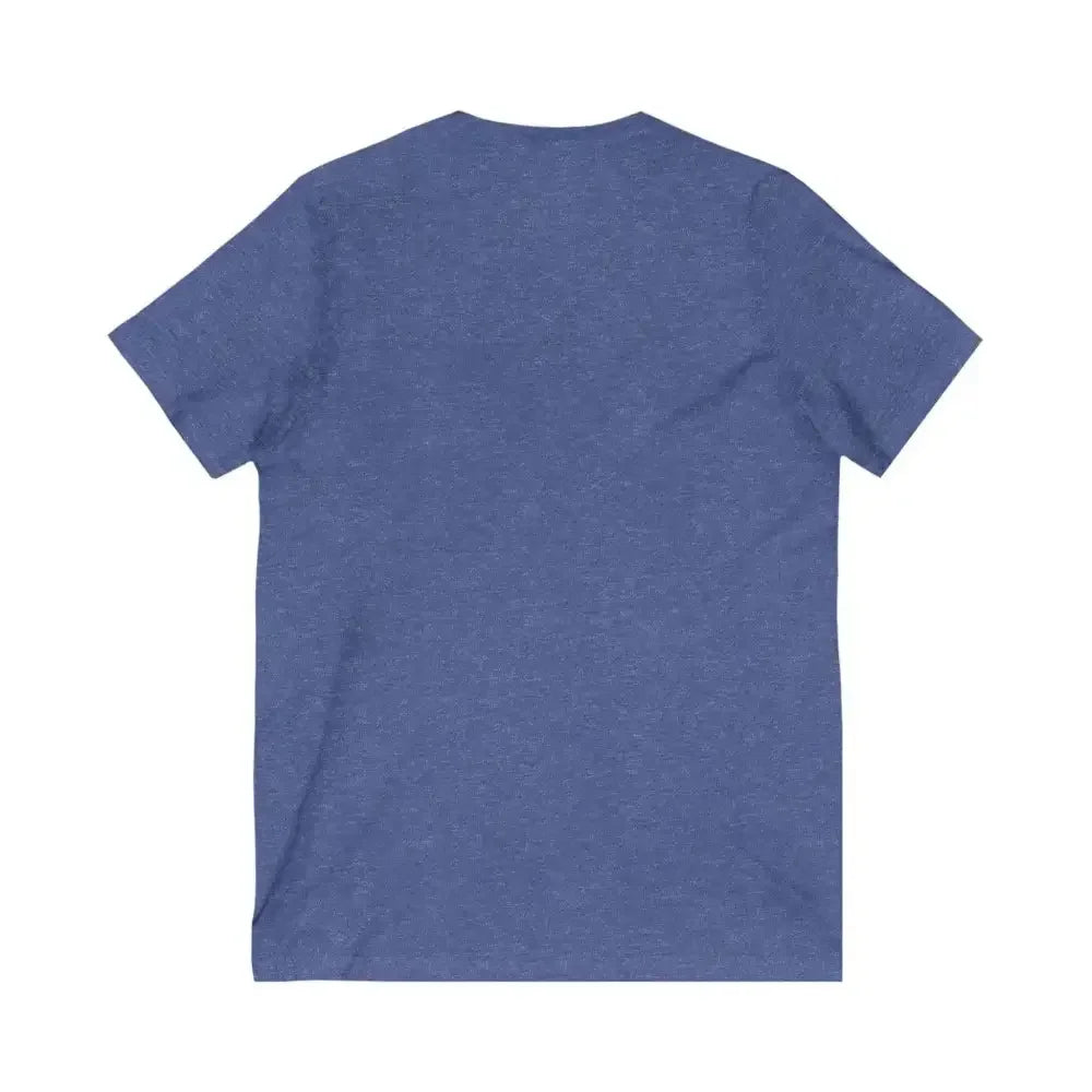 Funny Cat Lover V-Neck Tee - Unisex Jersey Short Sleeve Shirt - FloofChonk