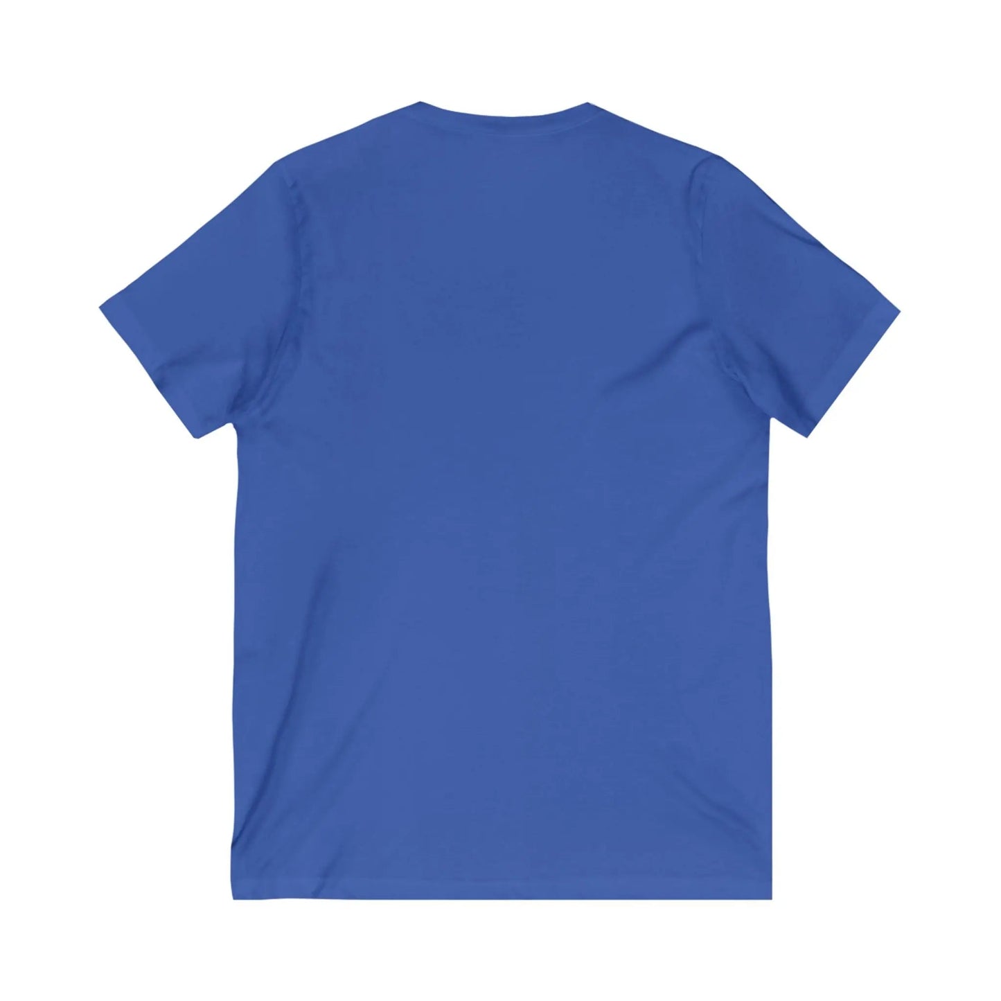 Funny Cat Lover V - Neck Tee - Unisex Jersey Short Sleeve Shirt, Gift for Cat Lovers, Pet Adoption Awareness, Casual Wear, Birthday Gift - FloofChonk