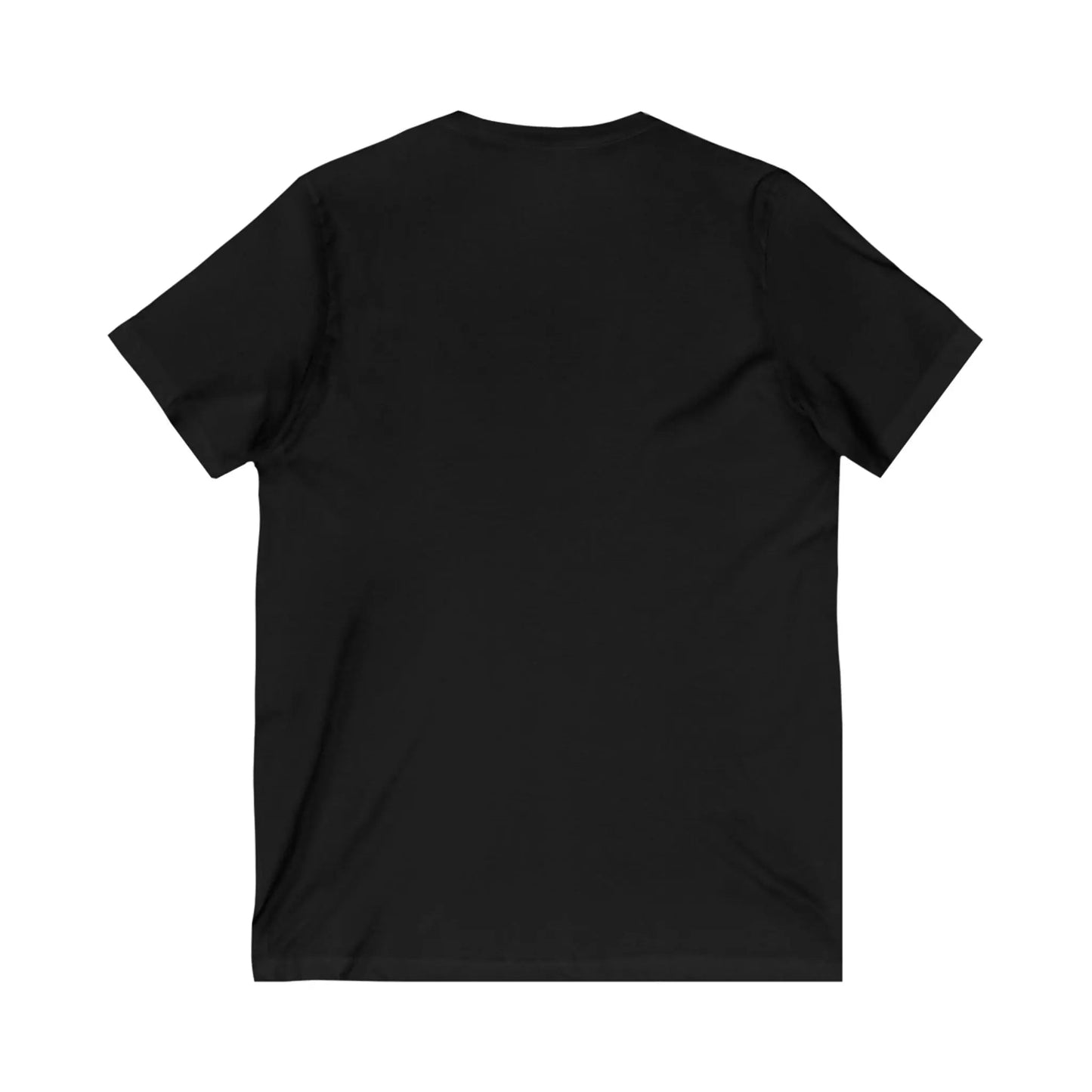 Funny Cat Lover V - Neck Tee - Unisex Jersey Short Sleeve Shirt, Gift for Cat Lovers, Pet Adoption Awareness, Casual Wear, Birthday Gift - FloofChonk
