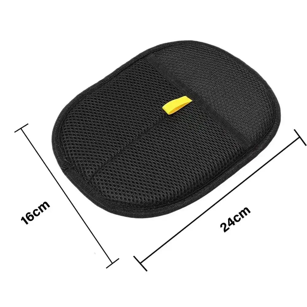Fur-Free: Electrostatic Pet Hair Remover Gloves - black