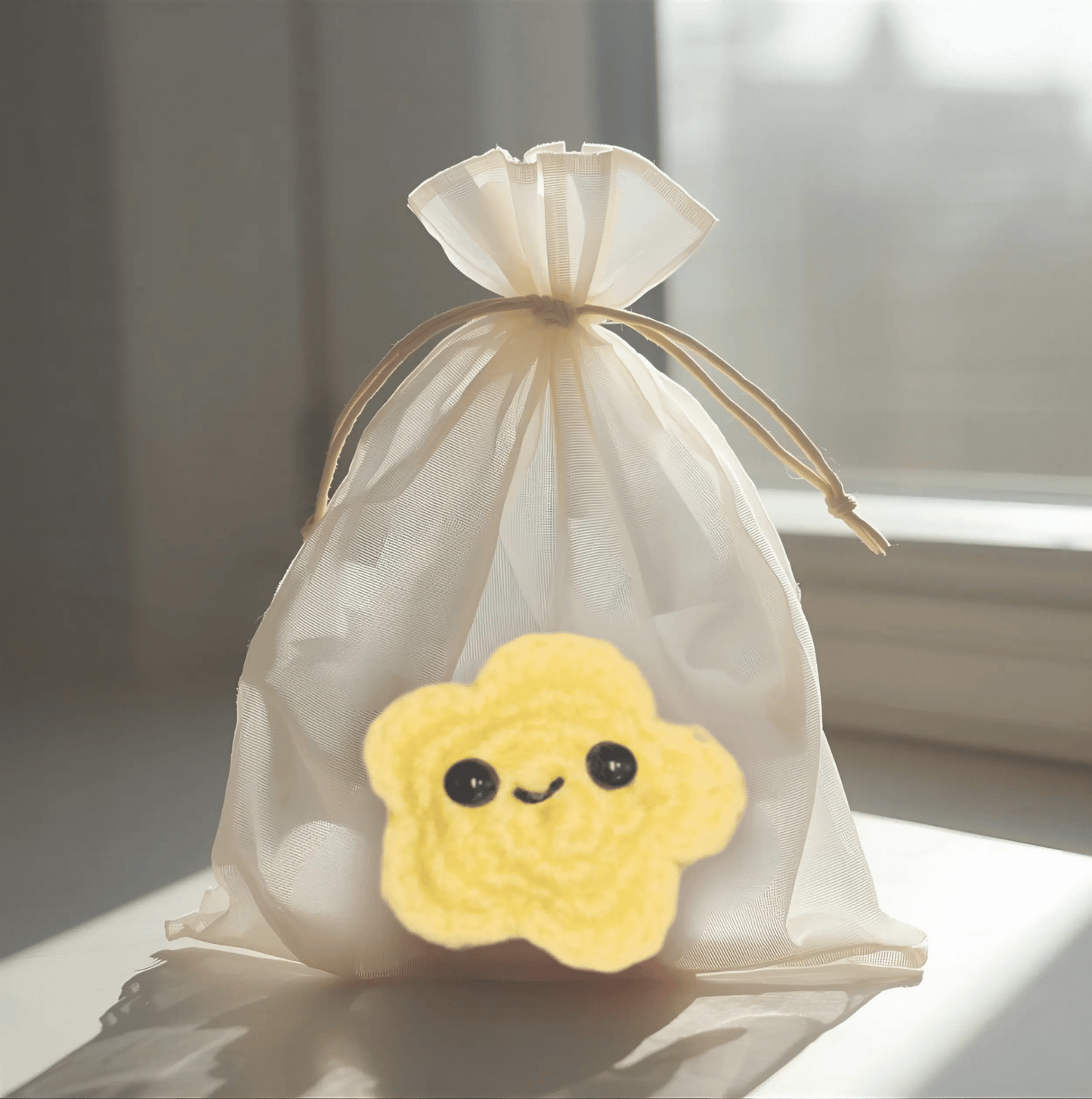 Handmade Catnip Toy | Twila L’Étoile the Celestial Chunkle Puff Infused with Miracle Nip Botanicals - FloofChonk