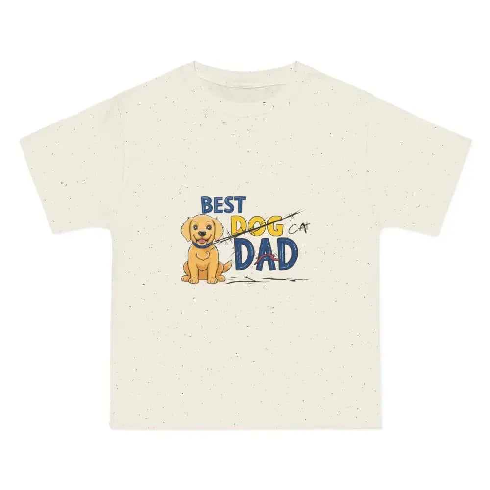 Hanes Cat Dad Beefy - T® T-Shirt - Funny Cat Lover Father's Day Gift - FloofChonk