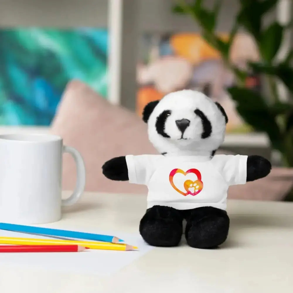 Heartfelt Stuffed Animal with T-Shirt | Adorable Gift for Kids - FloofChonk