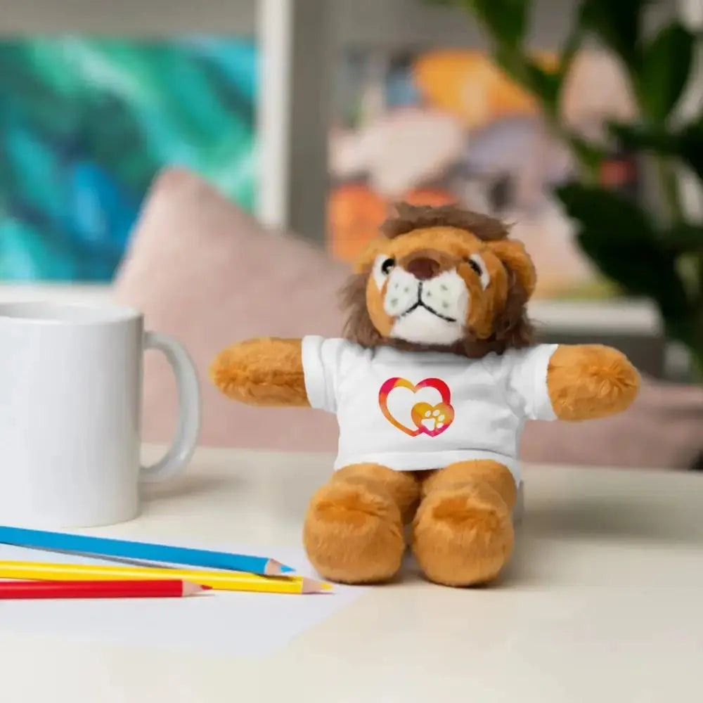 Heartfelt Stuffed Animal with T-Shirt | Adorable Gift for Kids - FloofChonk