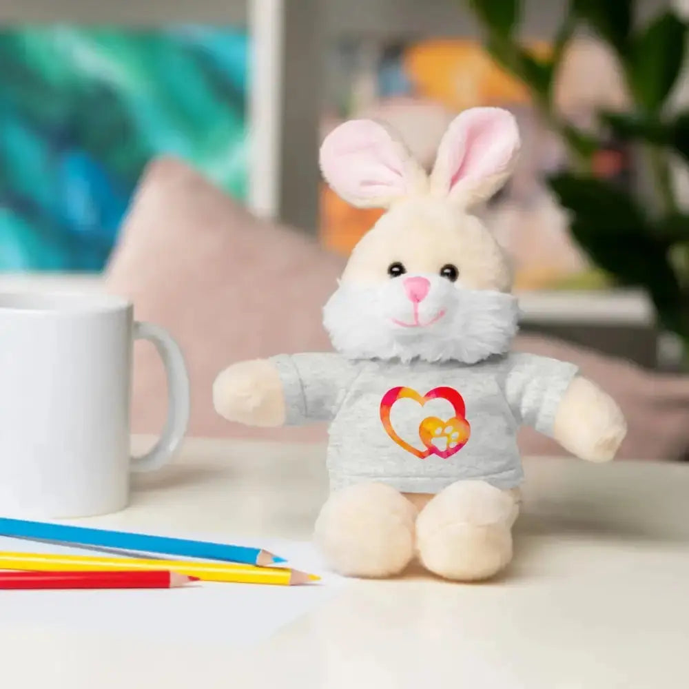 Heartfelt Stuffed Animal with T-Shirt | Adorable Gift for Kids - FloofChonk