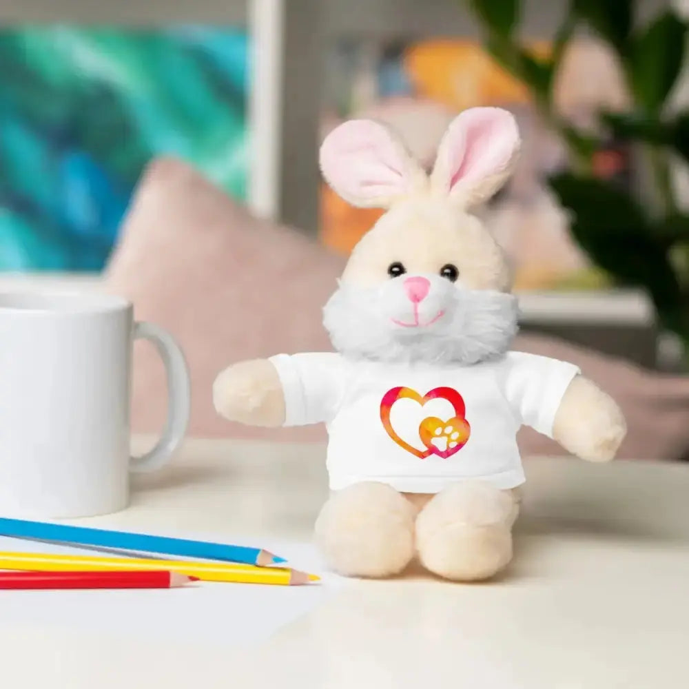 Heartfelt Stuffed Animal with T-Shirt | Adorable Gift for Kids - FloofChonk