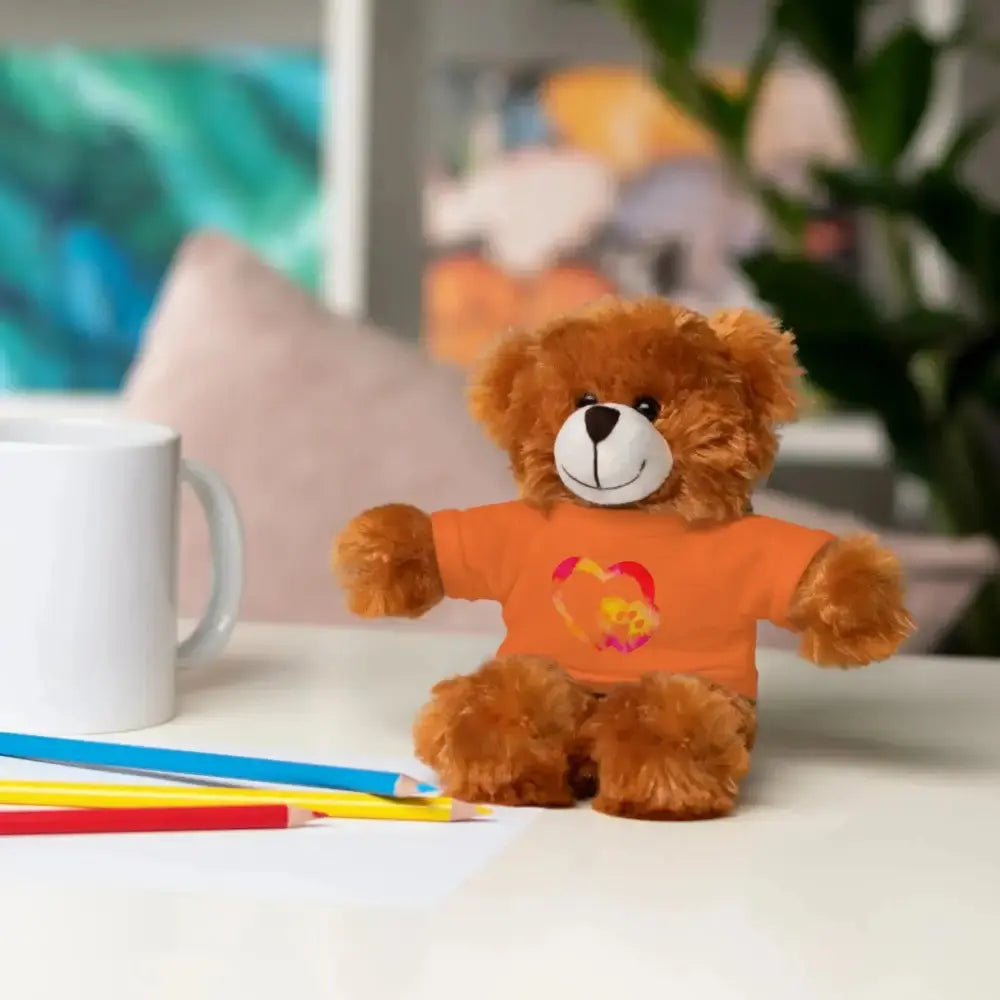 Heartfelt Stuffed Animal with T-Shirt | Adorable Gift for Kids - FloofChonk