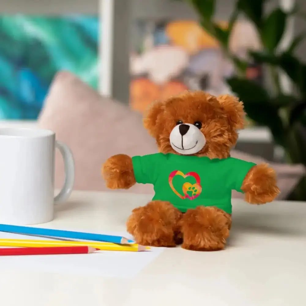 Heartfelt Stuffed Animal with T-Shirt | Adorable Gift for Kids - FloofChonk