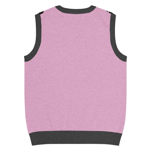 Cat Knit V-neck Vest - FloofChonk