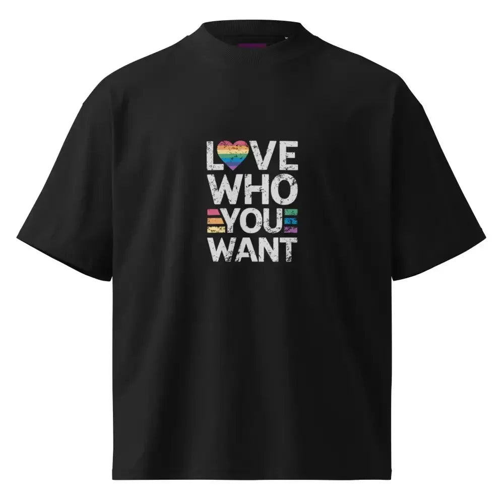 Love Who You Want Graphic Tee - FloofChonk