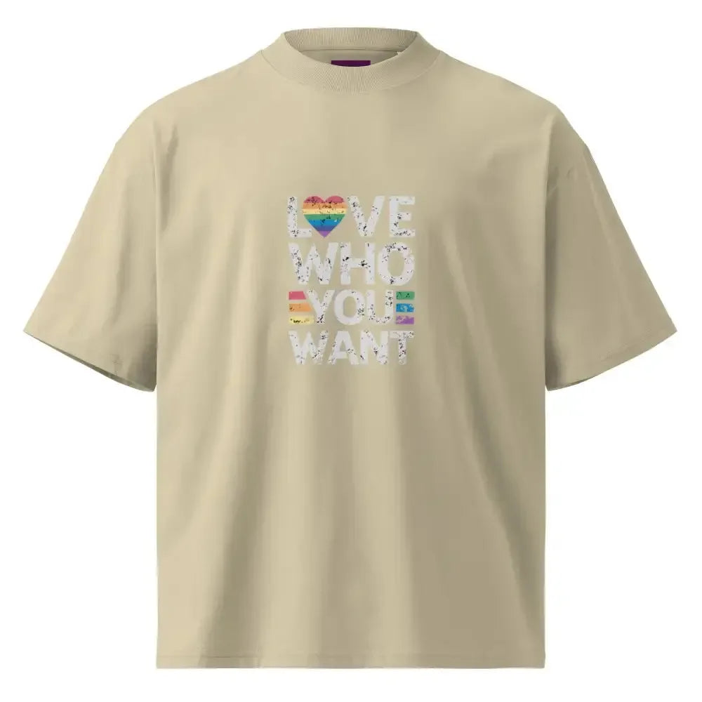 Love Who You Want Graphic Tee - FloofChonk