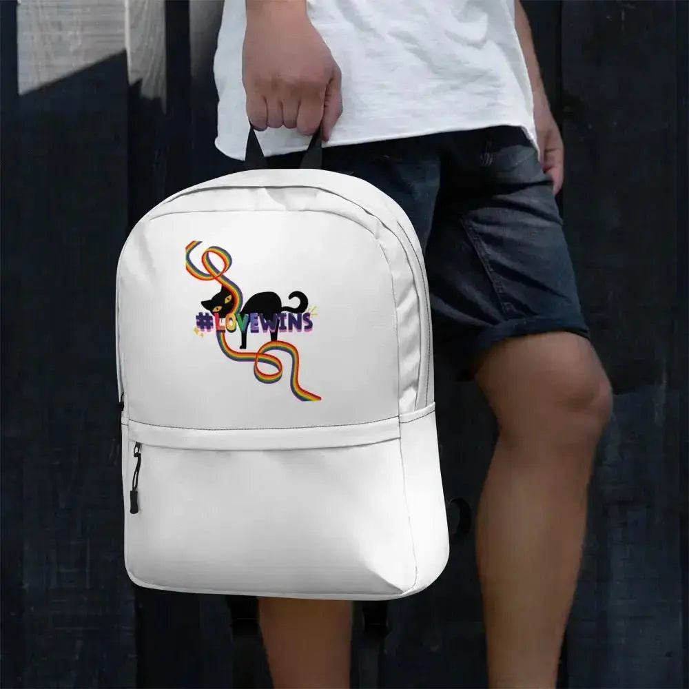 Love Wins Cat Pride Backpack - FloofChonk