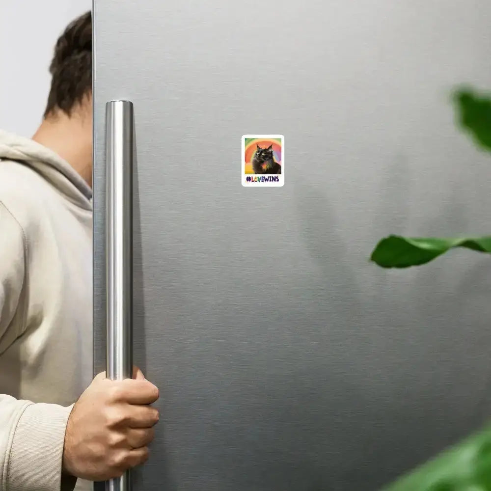 Love Wins Magnet - FloofChonk