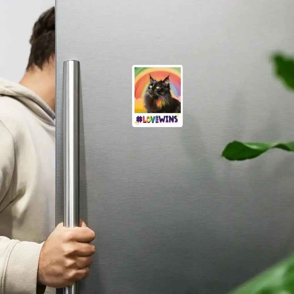 Love Wins Magnet - FloofChonk