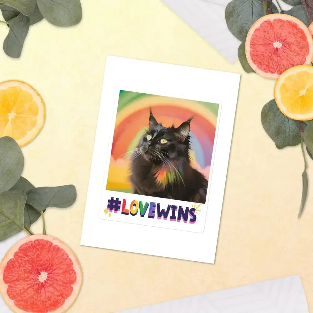 Love Wins Sticker sheet - FloofChonk