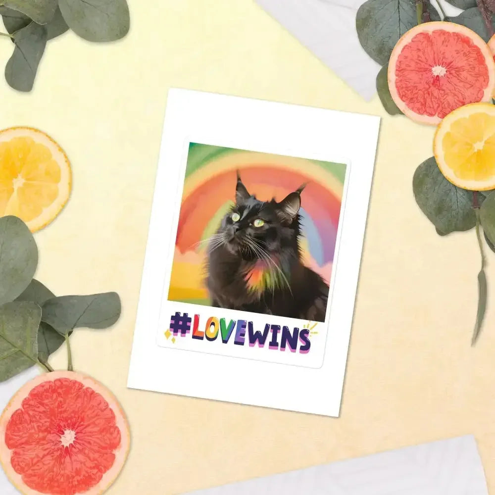 Love Wins Sticker sheet - FloofChonk