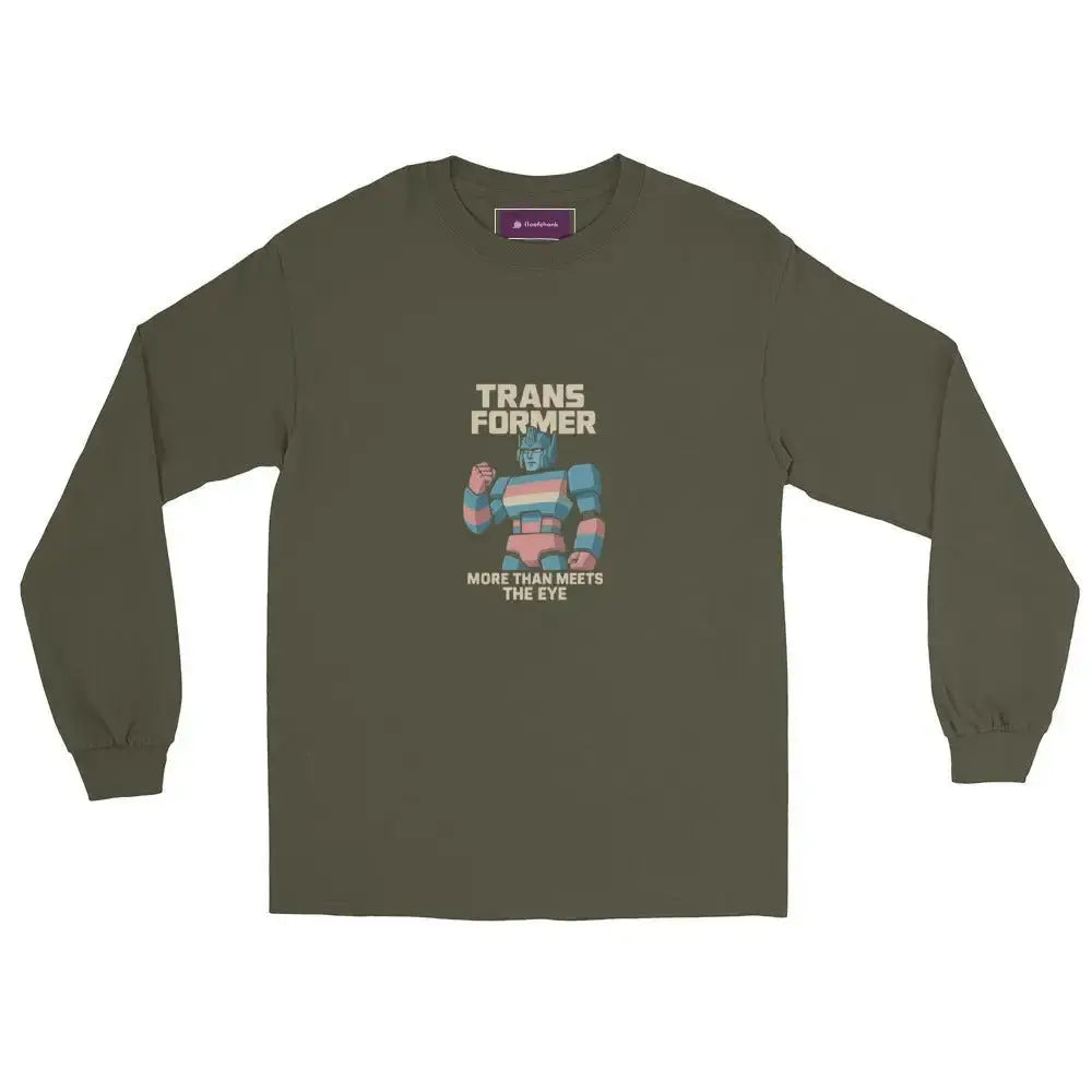 Men’s Long Sleeve TRANSformer Shirt - FloofChonk