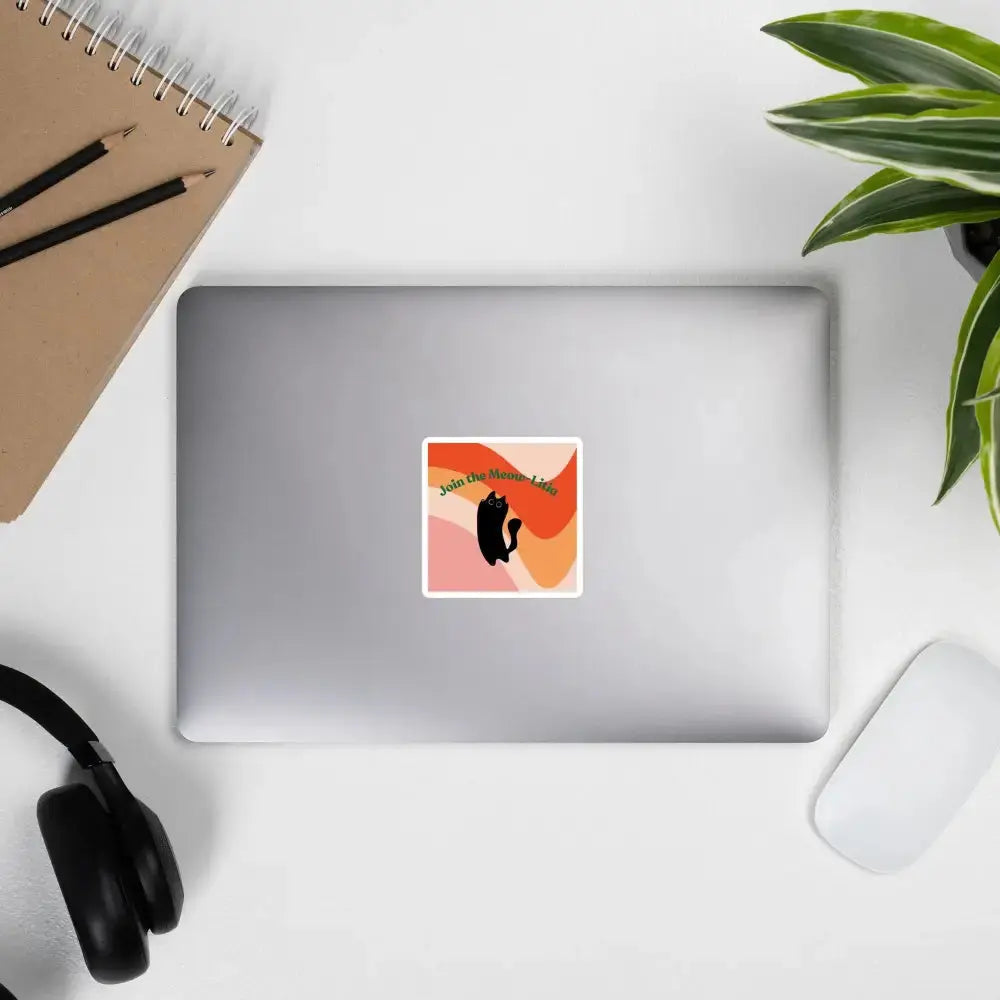 Meow - Litia Cat Stickers: Perfect Accessories for Cat Lovers - FloofChonk