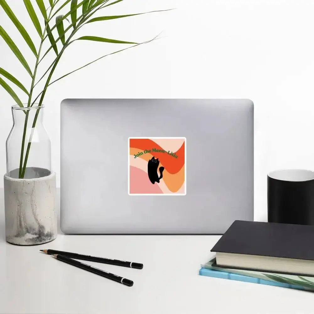 Meow - Litia Cat Stickers: Perfect Accessories for Cat Lovers - FloofChonk