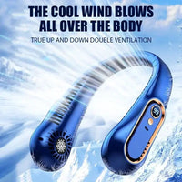 Mini Bladeless Fan Neck Fan Cool Wind Blows all over the Body