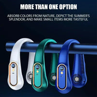 Mini Bladeless Fan Neck Fan Cool Wind Blows all over the Body