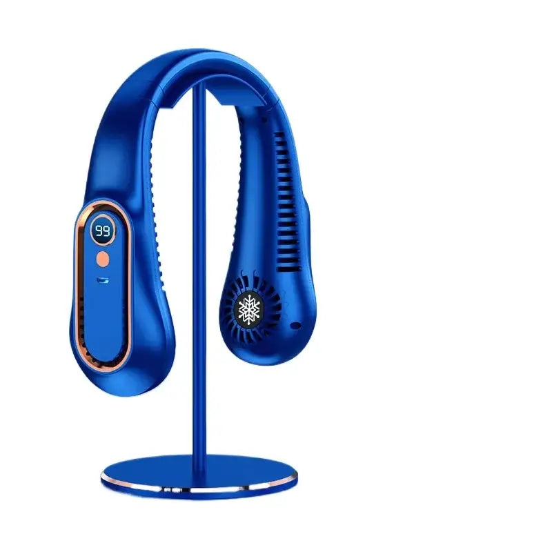 Mini Bladeless Fan Neck Fan Cool Wind Blows all over the Body