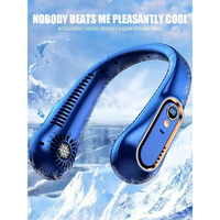 Mini Bladeless Fan Neck Fan Cool Wind Blows all over the Body