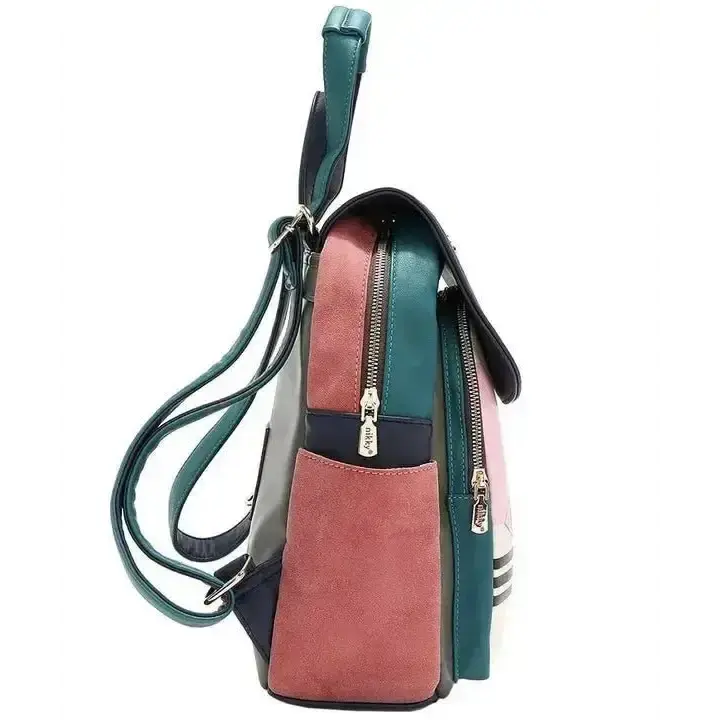 Nicole Lee USA Cat Eco - Leather Convertible Backpack Bag - FloofChonk