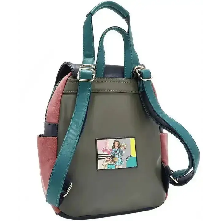 Nicole Lee USA Cat Eco - Leather Convertible Backpack Bag - FloofChonk