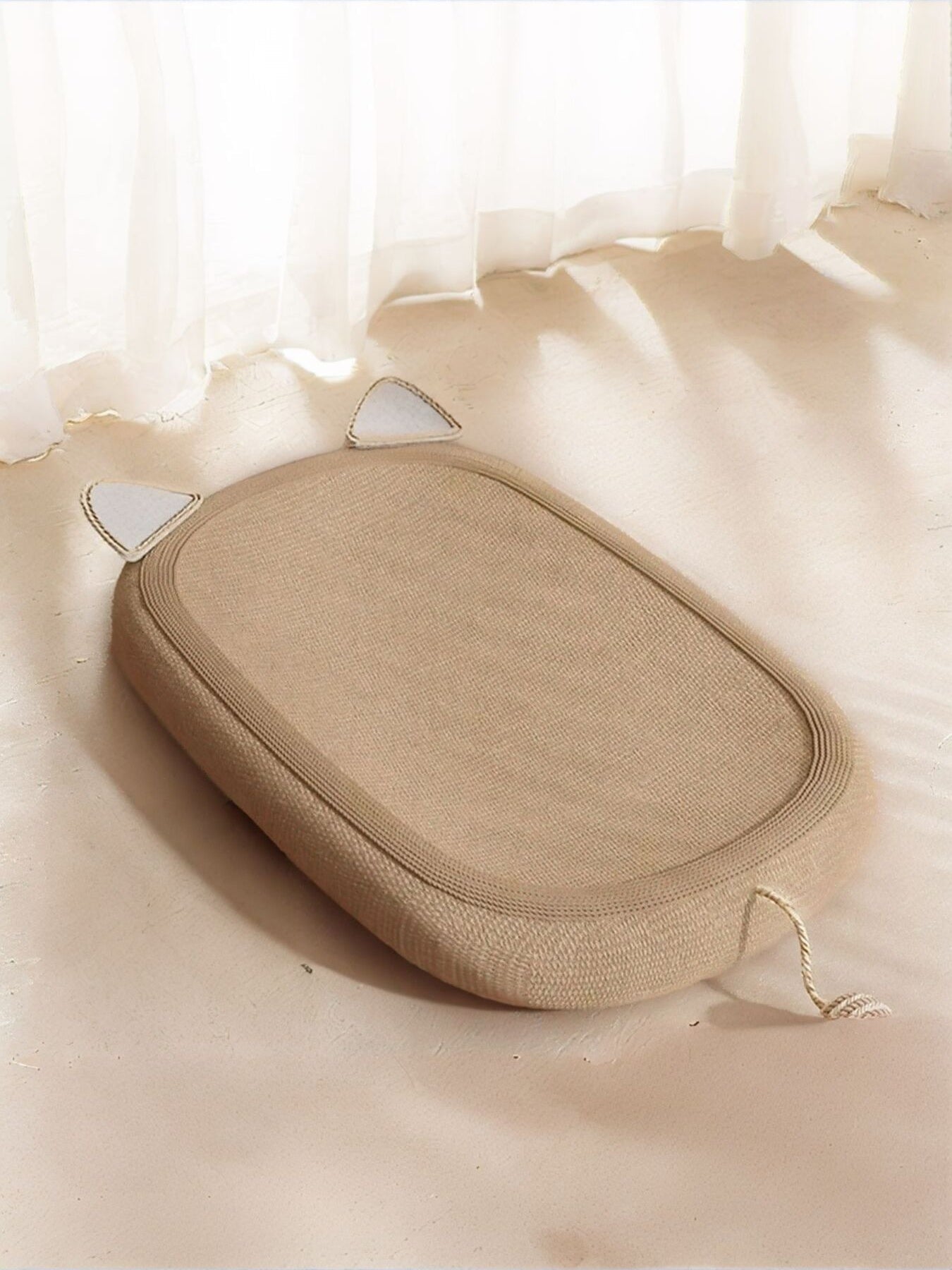 Oval Cat Scratching Bed - FloofChonk