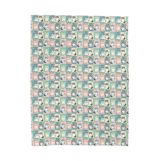 Plush Blanket - Cute Animal Pattern, Ideal Gift for Kids - FloofChonk