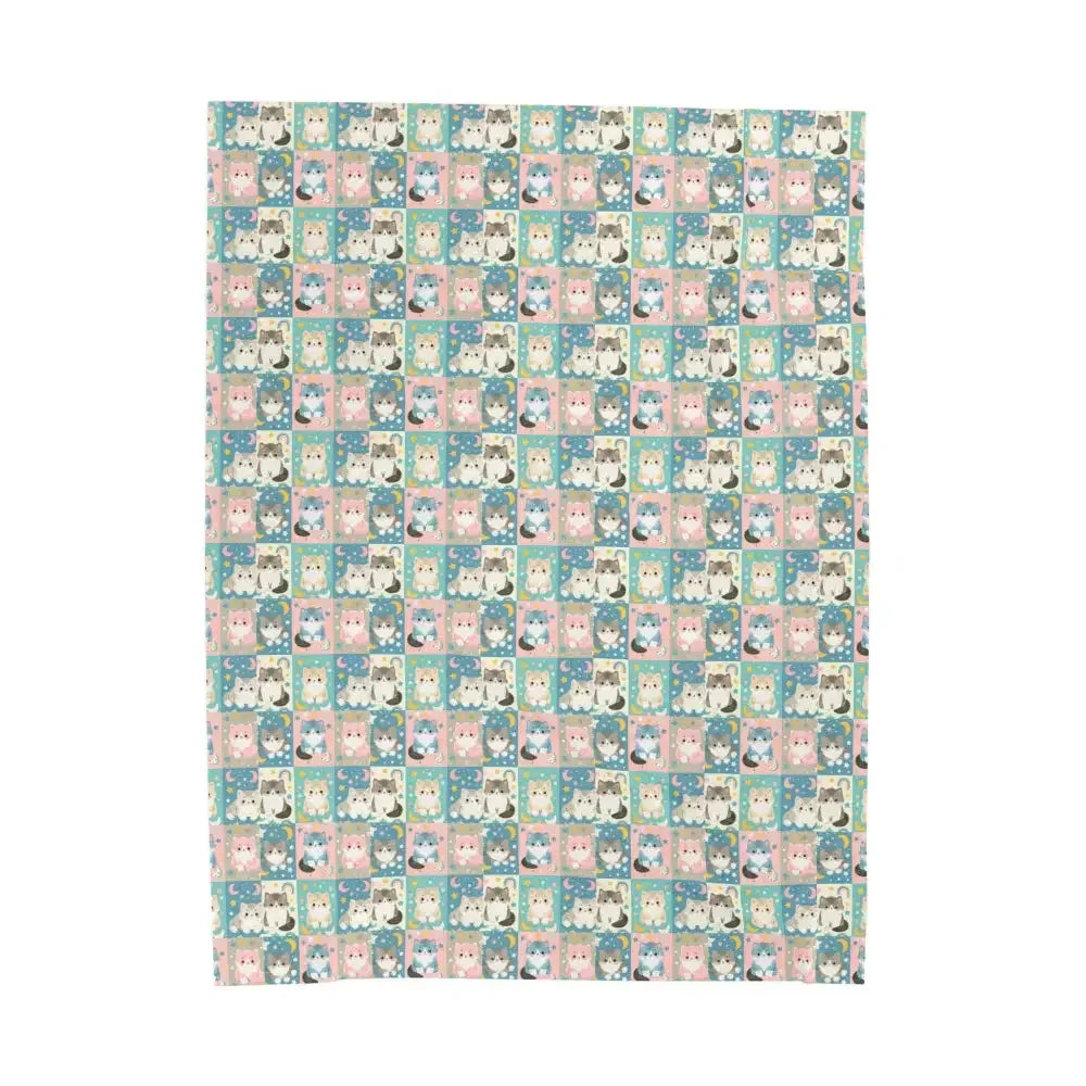 Plush Blanket - Cute Animal Pattern, Ideal Gift for Kids - FloofChonk