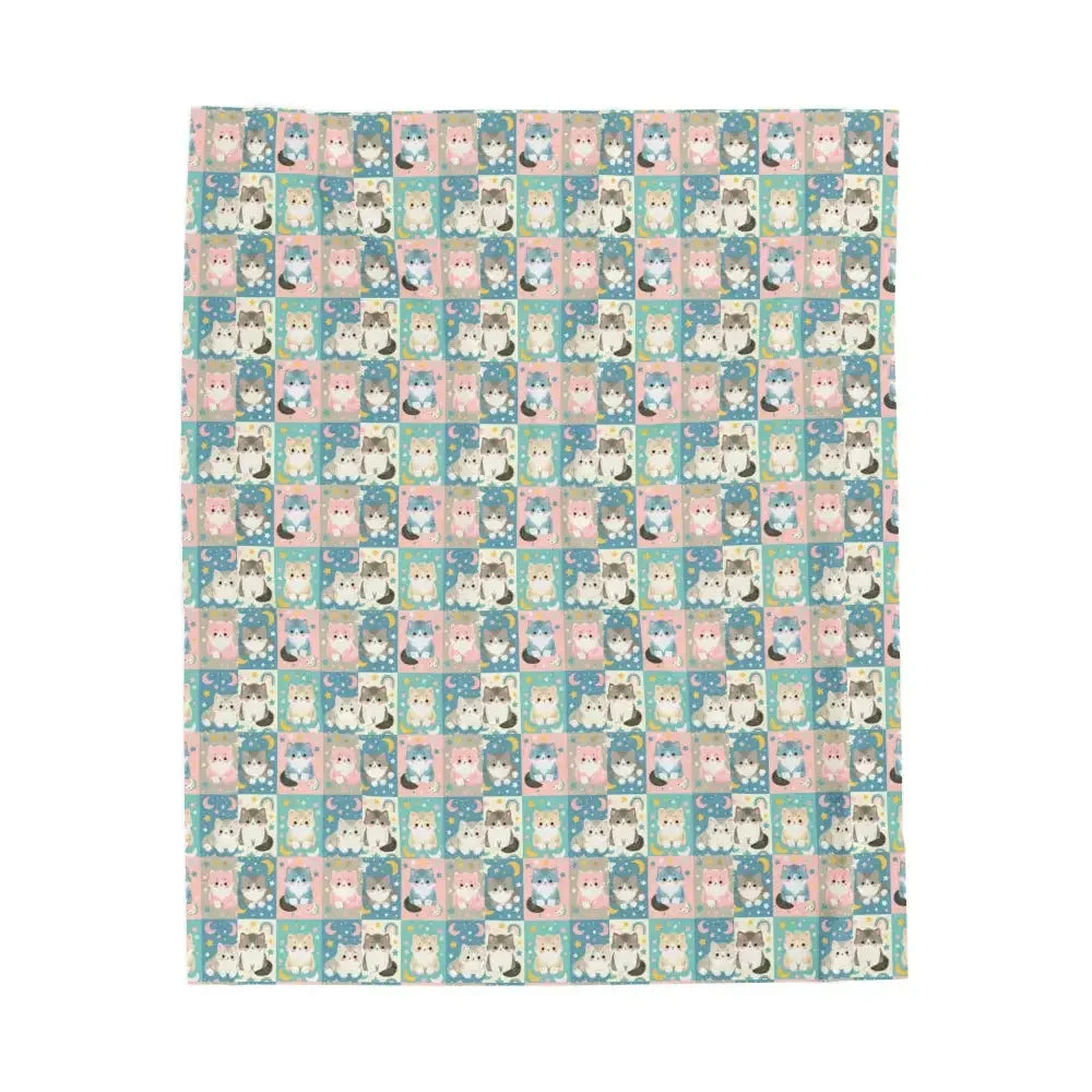 Plush Blanket - Cute Animal Pattern, Ideal Gift for Kids - FloofChonk