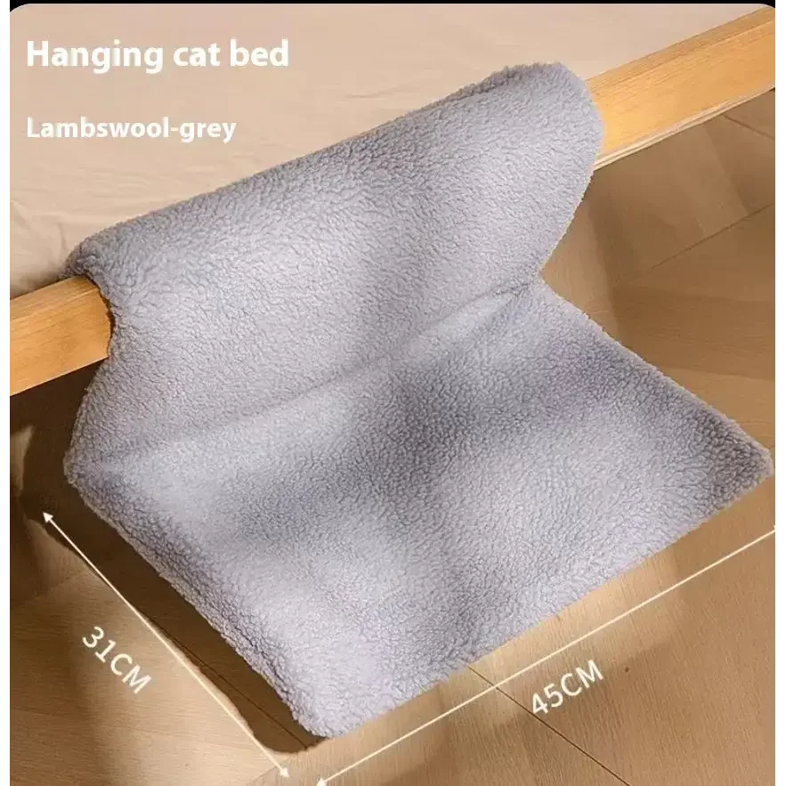Plush Space Saving Cat Hammock - FloofChonk
