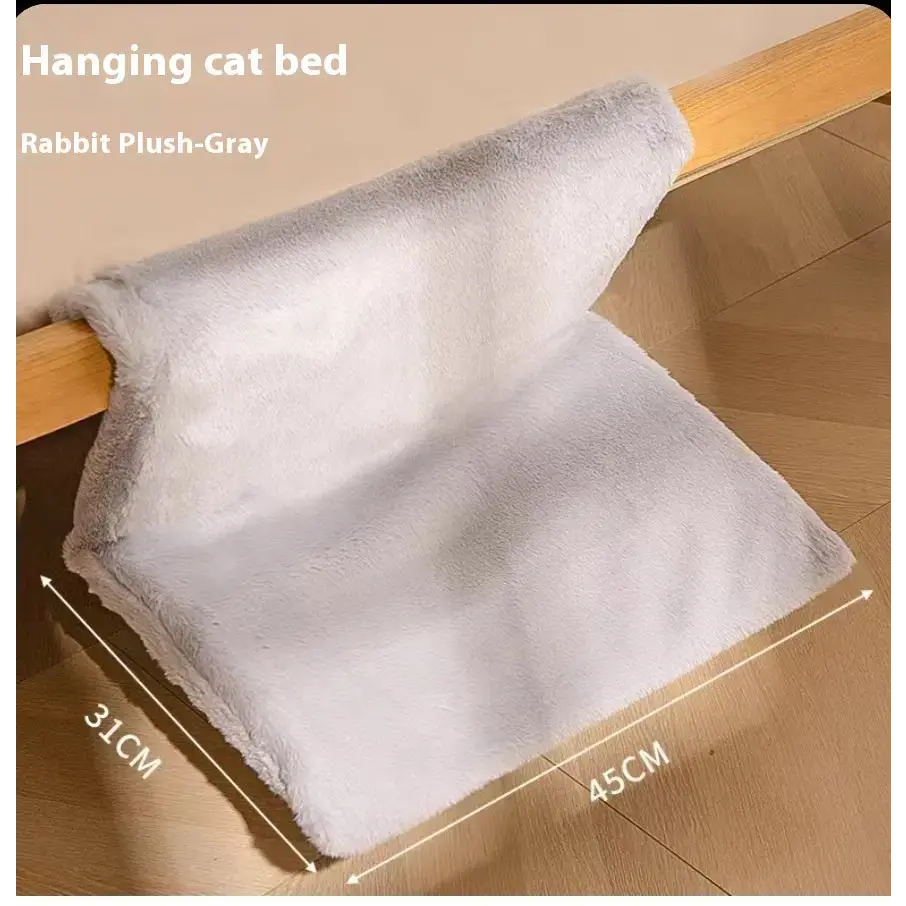 Plush Space Saving Cat Hammock - FloofChonk