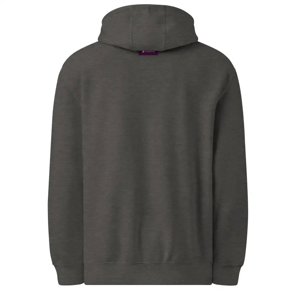 Premium Mid - Weight Hoodie with Peeking Cat - FloofChonk
