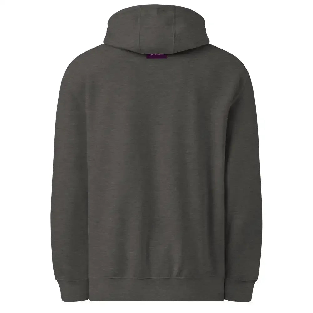 Premium Mid-Weight Hoodie with Peeking Cat - FloofChonk