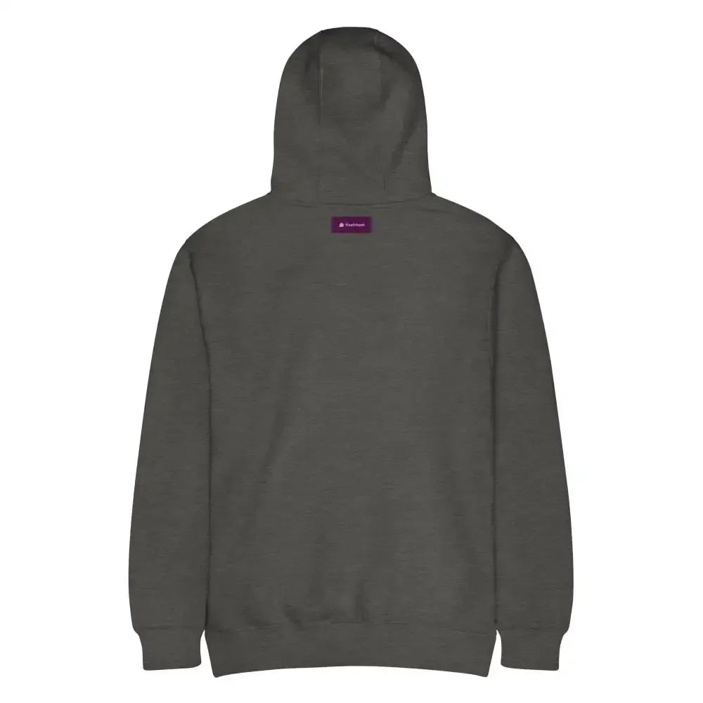 Premium Mid-Weight Hoodie with Peeking Cat - FloofChonk