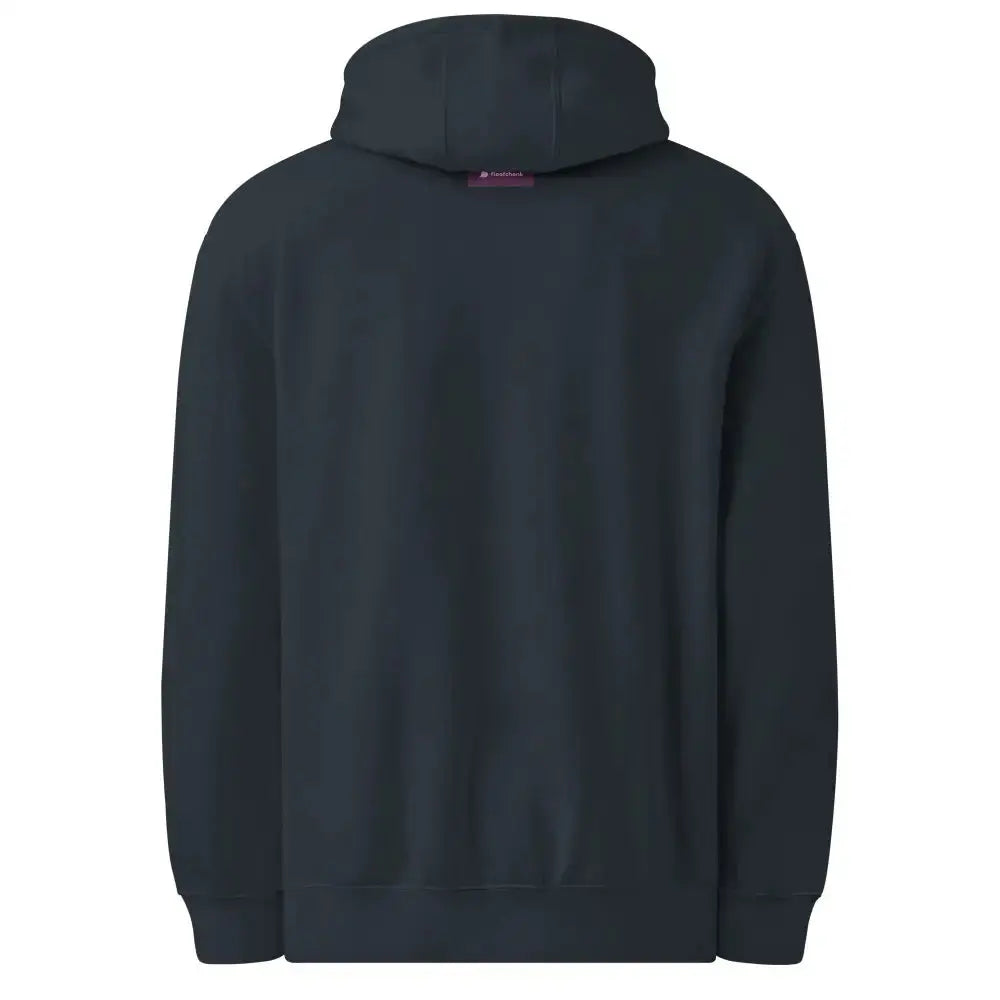 Premium Mid - Weight Hoodie with Peeking Cat - FloofChonk