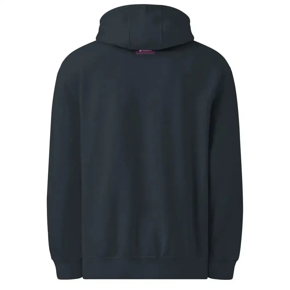 Premium Mid-Weight Hoodie with Peeking Cat - FloofChonk