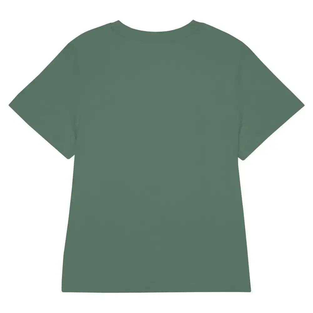 Pride Cat Rainbow Women’s Organic Ribbed Neck T-Shirt - FloofChonk