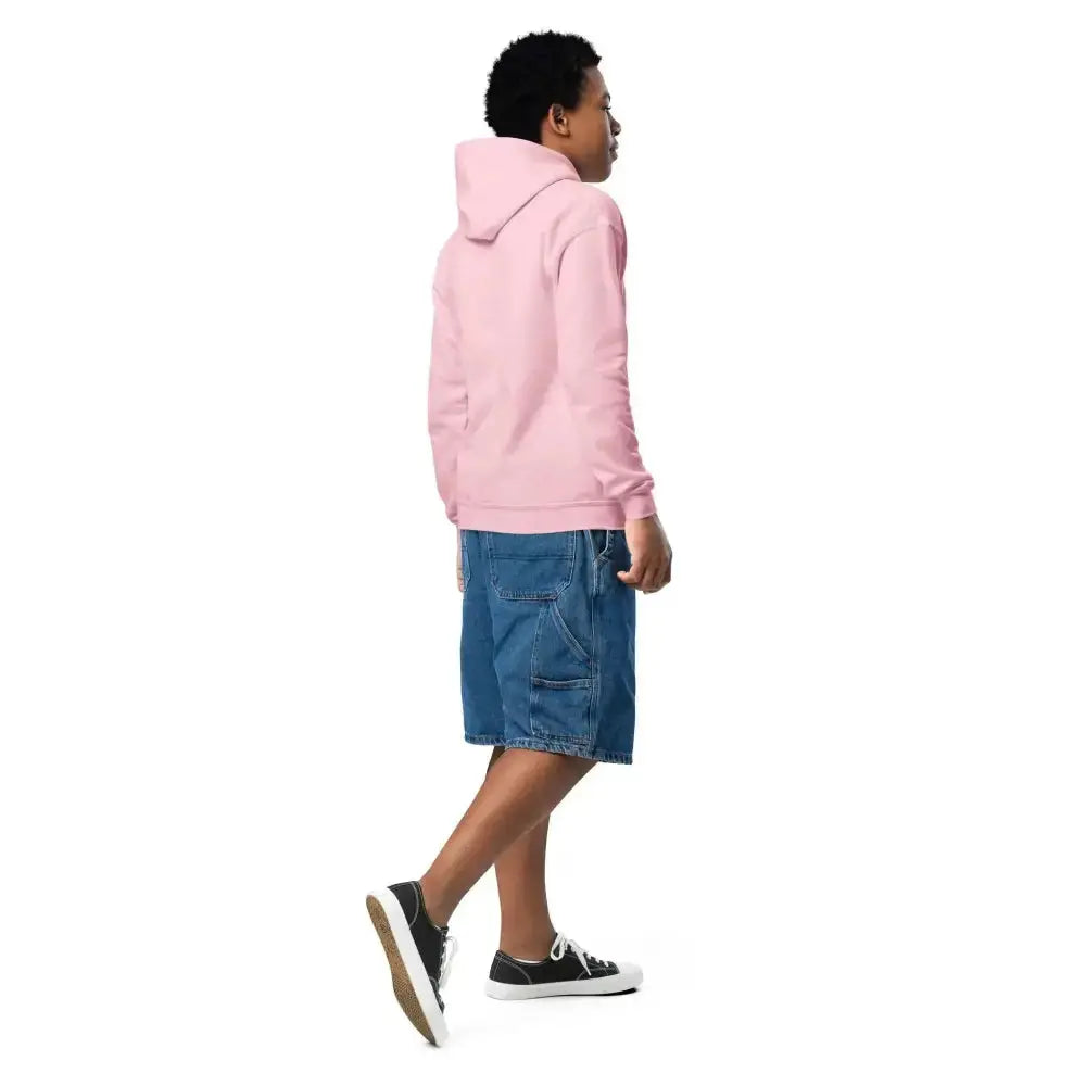 Rainbow cat youth heavy blend hoodie - FloofChonk