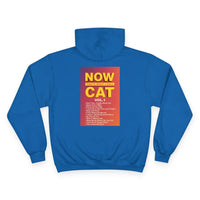 Retro Cat Lover Champion Hoodie - Now That’s What I Call Cat Volume 1 - Hoodie