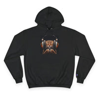 Retro Cat Lover Champion Hoodie - Now That’s What I Call Cat Volume 1 - Black / S - Hoodie