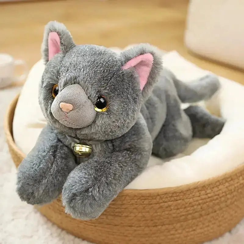 Simulation Birthday Gift Cat Plush Toy - FloofChonk