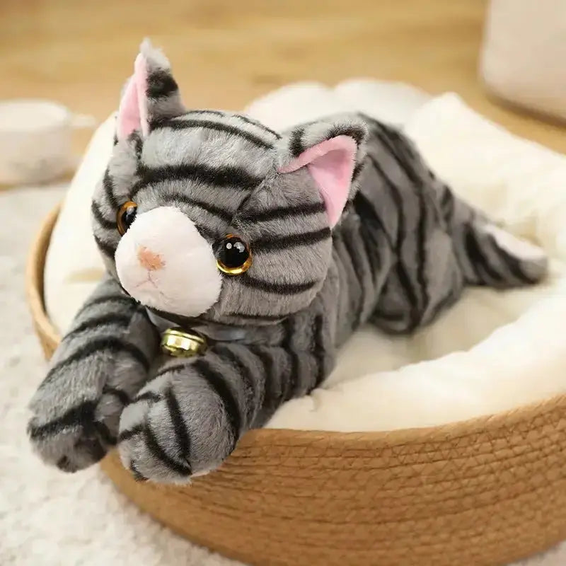 Simulation Birthday Gift Cat Plush Toy - FloofChonk