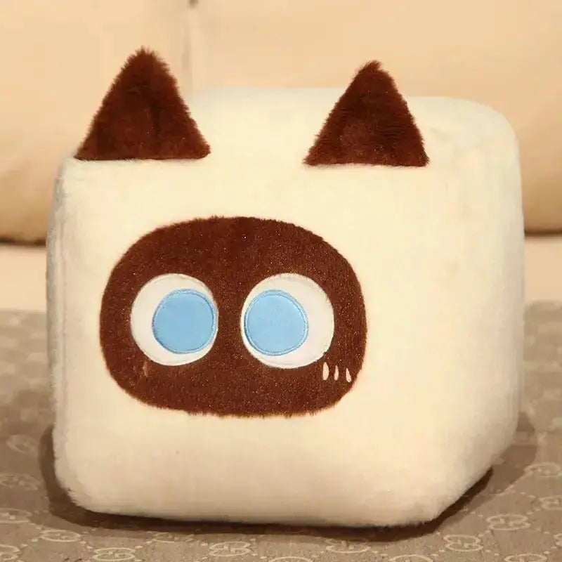 Square Cat Doll Sleeping Pillow Plush Toy - FloofChonk